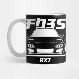 Front fd3s rx7 Mug